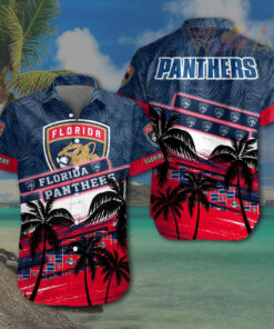 Florida Panthers Hawaiian Shirt WOAHTEE07923S3
