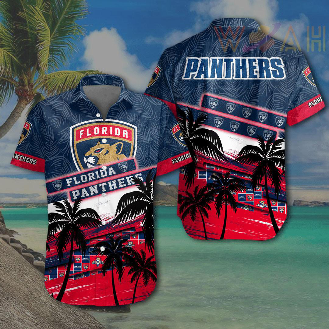 Florida Panthers Hawaiian Shirt WOAHTEE07923S3