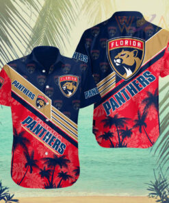 Florida Panthers Hawaiian Shirt WOAHTEE07923S4