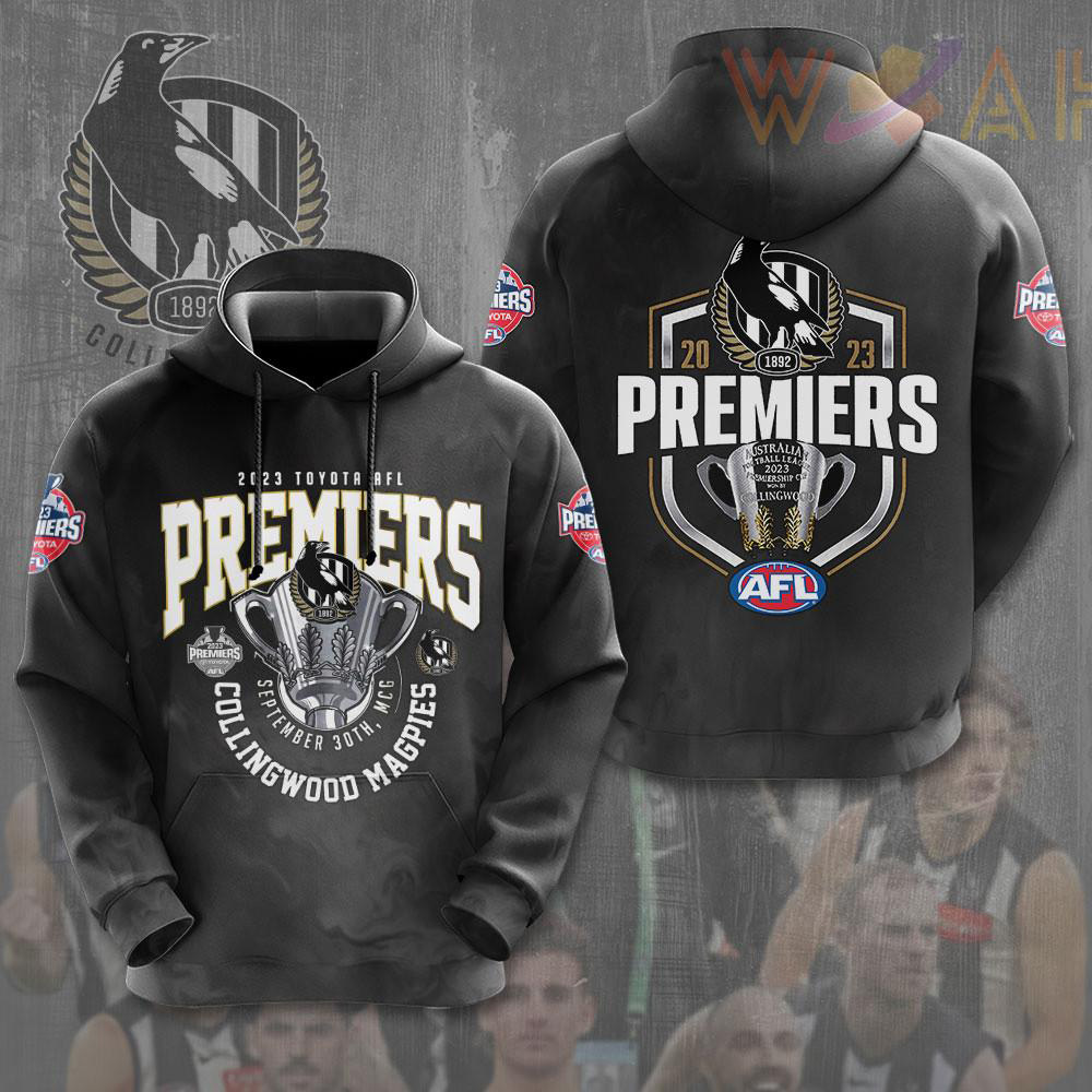 AFL Premiers Collingwood FC hoodie WOAHTEE271023S4