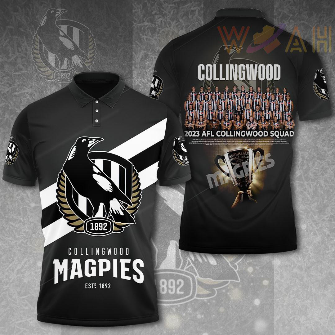 Collingwood FC polo shirt WOAHTEE061123S3