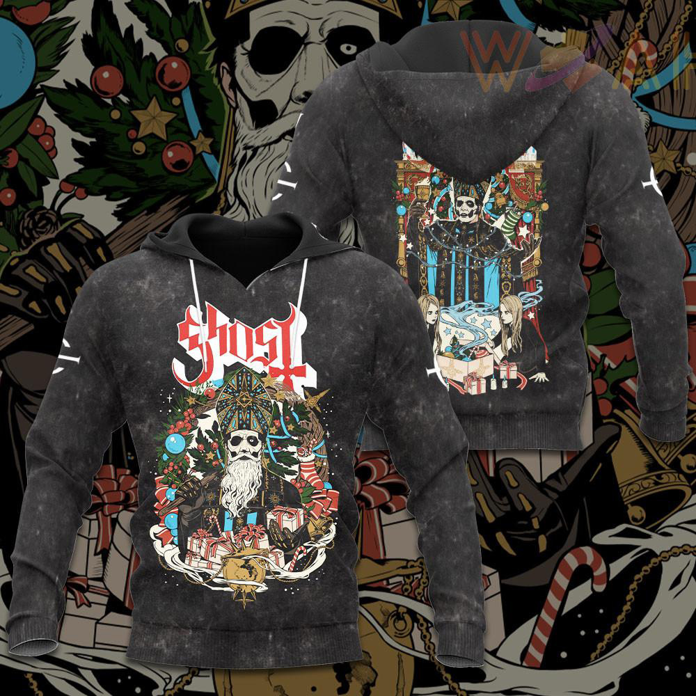 Ghost Band Black Hoodie WOAHTEE301123S3