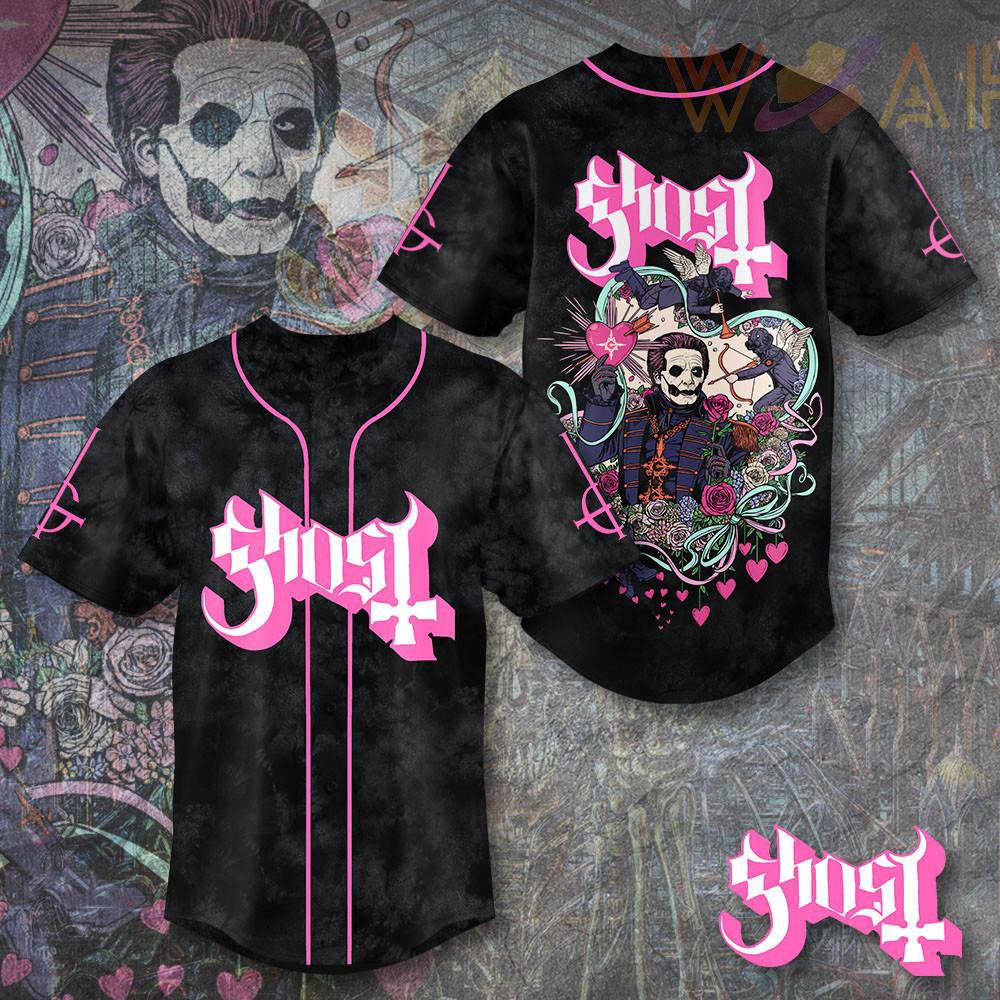 Ghost Band baseball jersey WOAHTEE281123S2