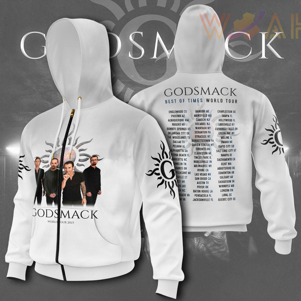 Godsmack zip hoodie WOAHTEE171123S2