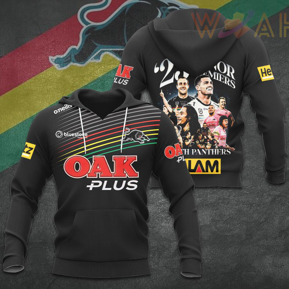 Penrith Panthers 2023 NRL Minor Premiership Hoodie WOAHTEE141123S3