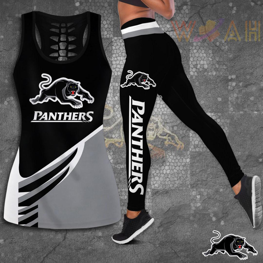 Penrith Panthers Tank Top Leggings set WOAHTEE091123S3
