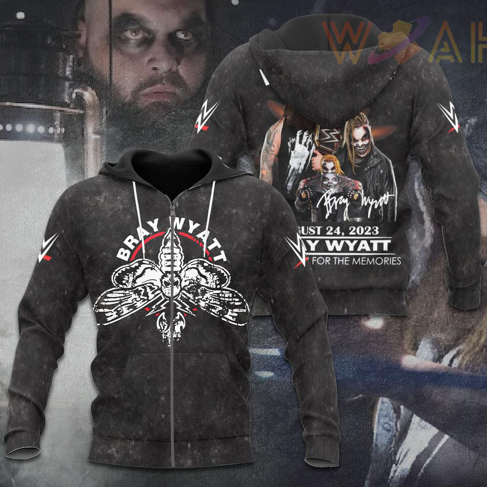 Bray Wyatt Zip up Hoodies WOAHTEE1223ZJ