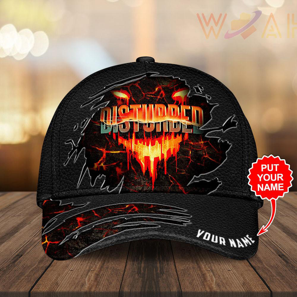 Personalized Disturbed Hat Cap WOAHTEE1223F