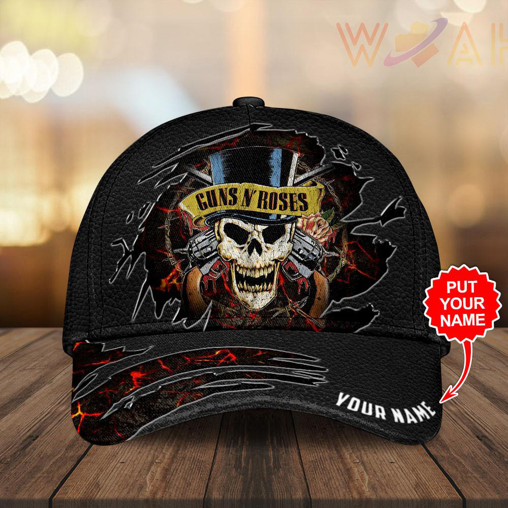Personalized Guns N Roses Cap WOAHTEE1223ZM
