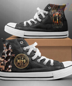 Kiss Band High Top Canvas Shoe WOAHTEE0124XC Design 01