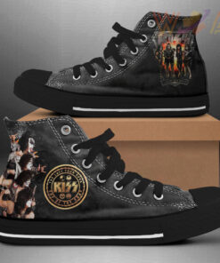 Kiss Band High Top Canvas Shoe WOAHTEE0124XC Design 02