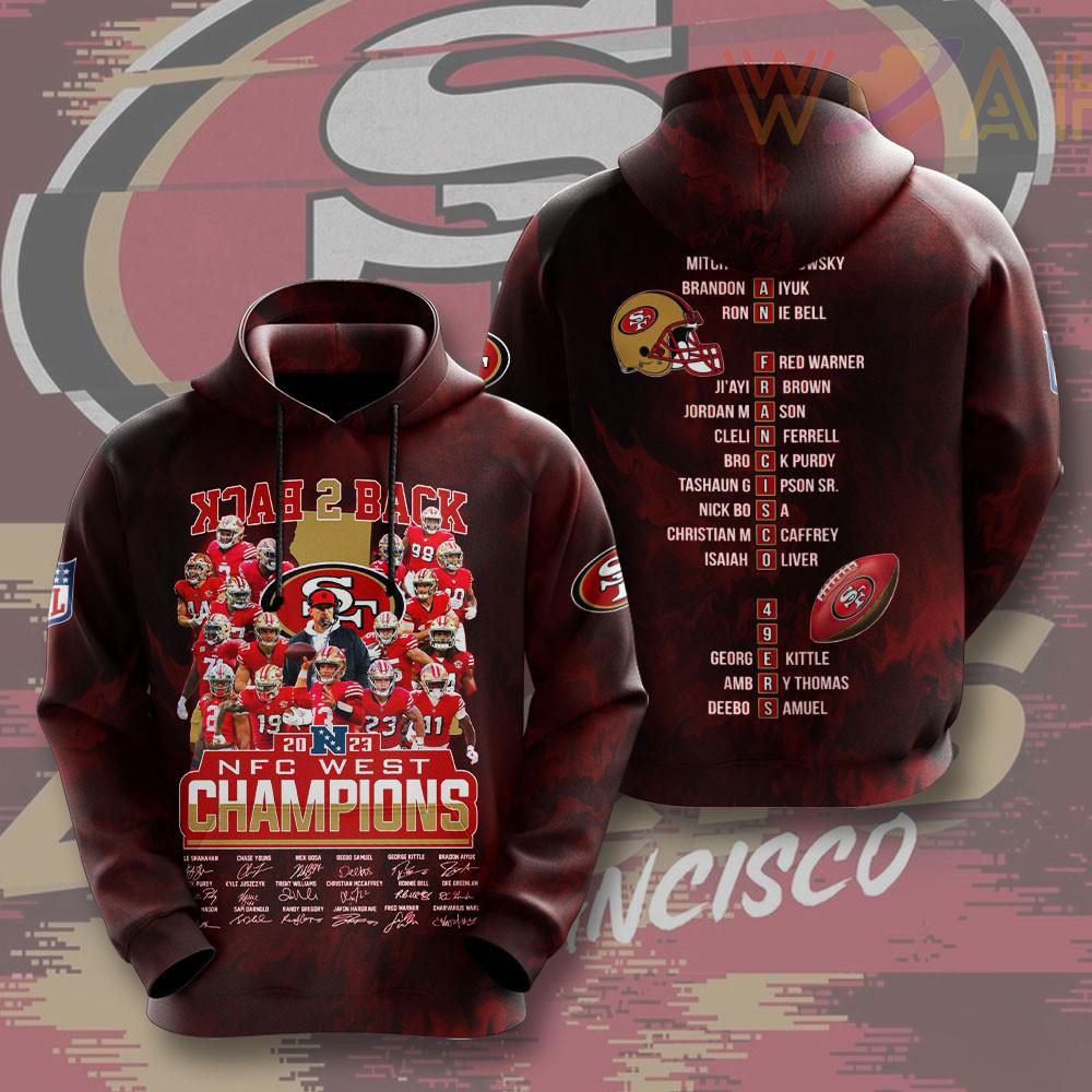 San Francisco 49ers Hoodie WOAHTEE0124ZT
