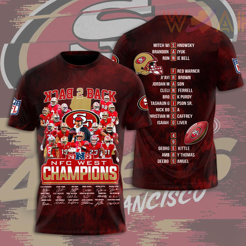 San Francisco 49ers T shirt WOAHTEE0124ZT