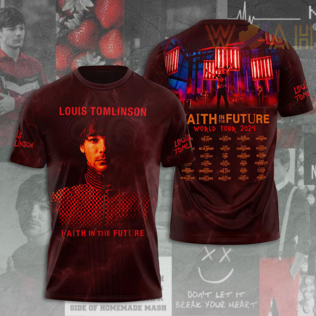 Louis Tomlinson T shirt WOAHTEE0224U