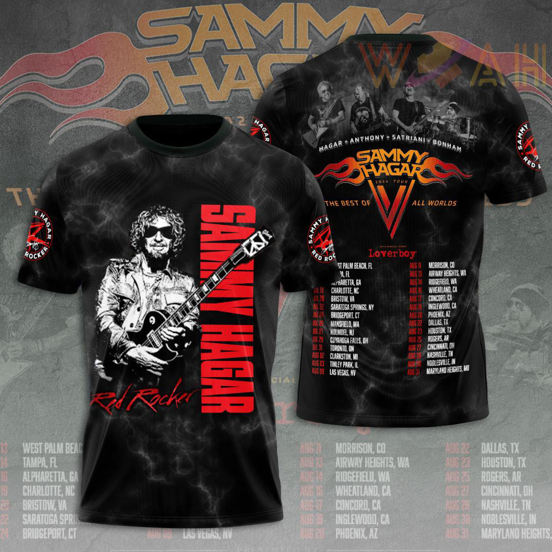 Sammy Hagar T shirt WOAHTEE0224SH