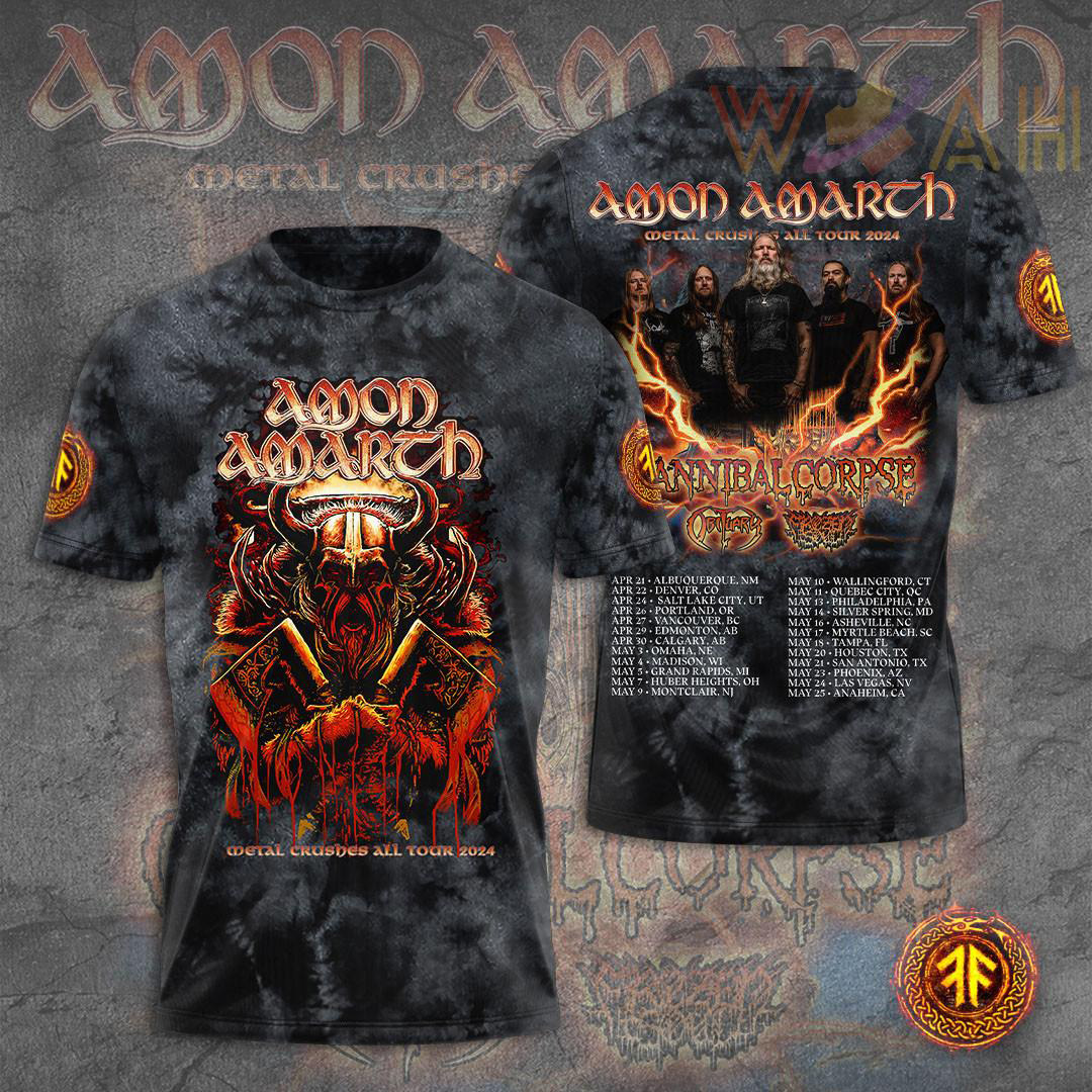 Amon Amarth T shirt WOAHTEE0324ZC