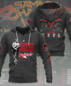 Sammy Hagar Gray Hoodie WOAHTEE0324SI
