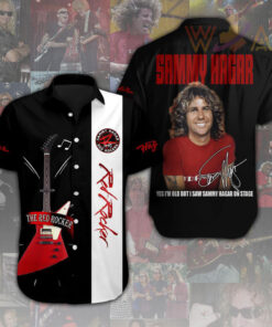 Sammy Hagar short sleeve dress shirts WOAHTEE0324K