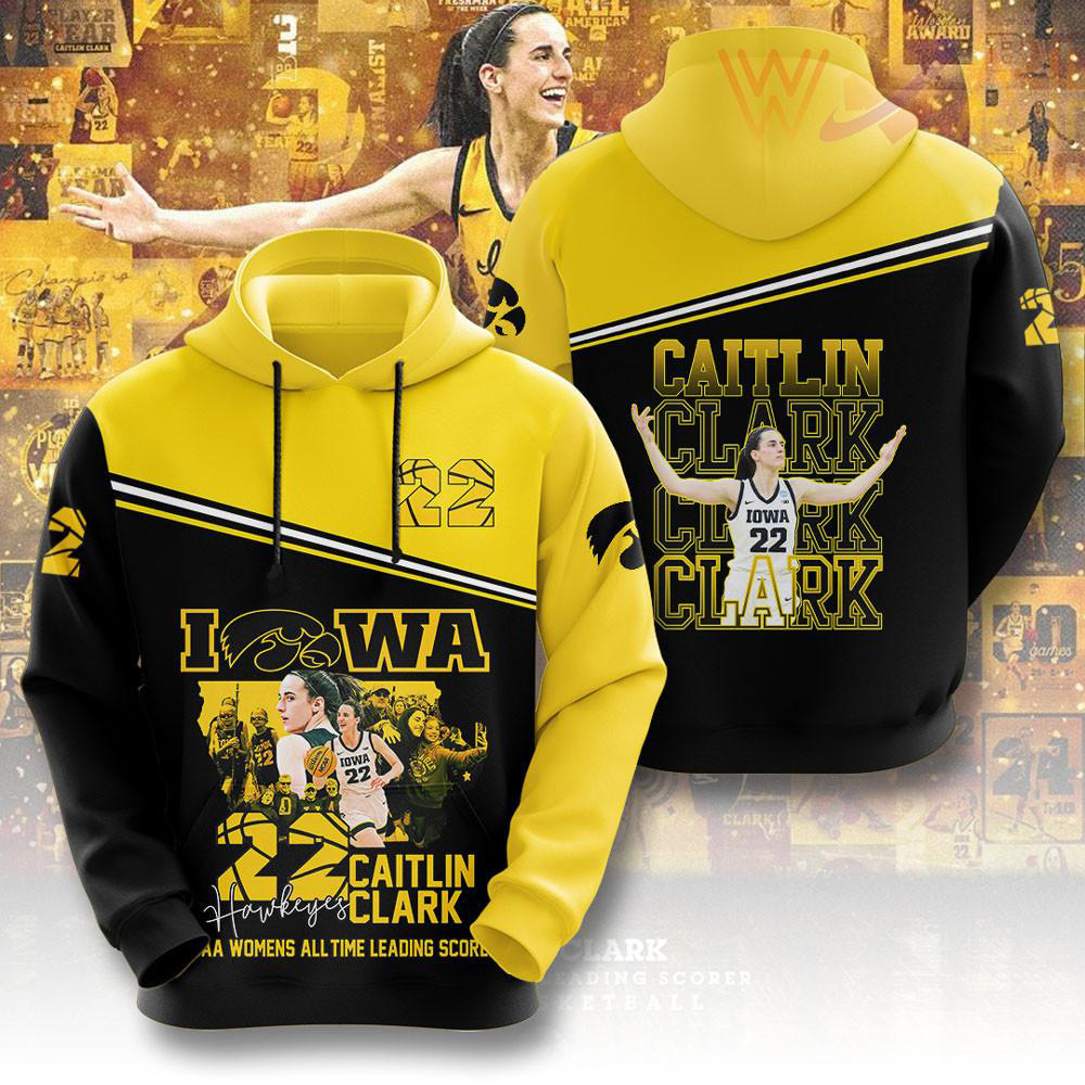 Iowa Hawkeyes Womens Basketball Hoodie WOAHTEE0424SF