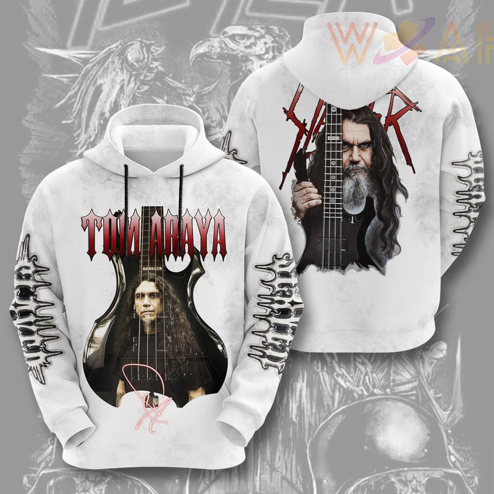 Tom Araya X Slayer Hoodie WOAHTEE0424VA