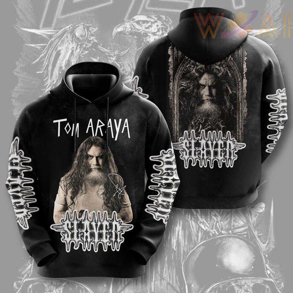 Tom Araya X Slayer Hoodie WOAHTEE0524A