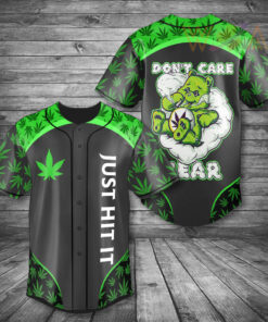 420 Just Hit It baseball jersey WOAHTEE0624E