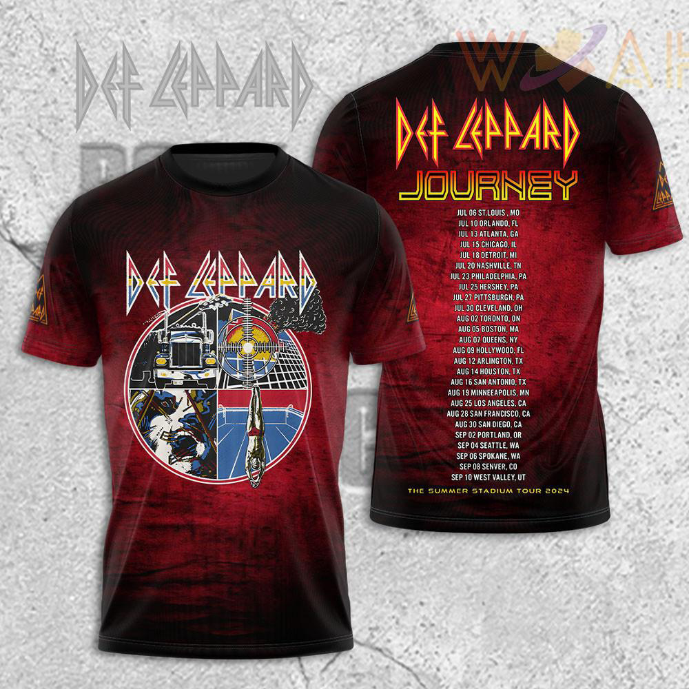 Def Leppard T shirt WOAHTEE0624ZF