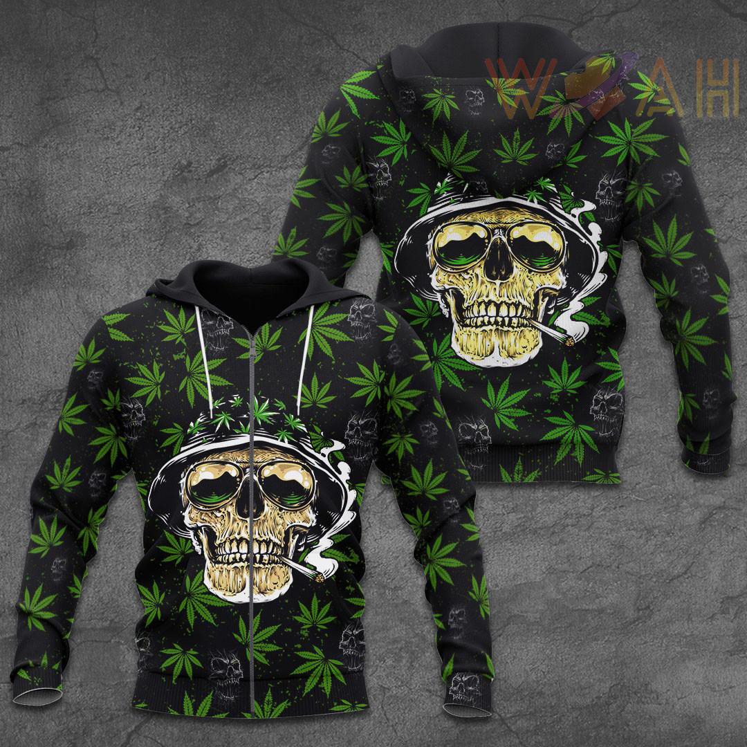 Just Hit It 420 Zip Hoodie WOAHTEE0624C