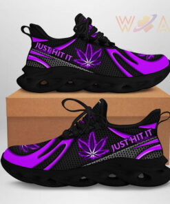 Just Hit It purple sneakers WOAHTEE0624J Design 02