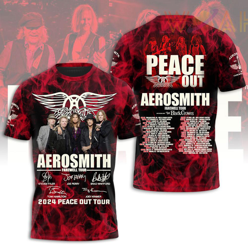Aerosmith T shirt WOAHTEE0824J