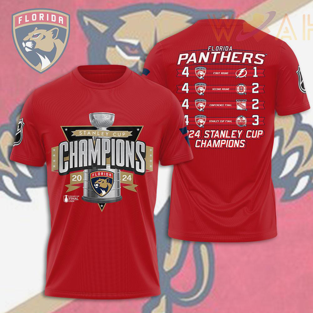 Florida Panthers 2024 T shirt WOAHTEE0824SV