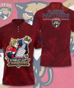 Florida Panthers Red Polo WOAHTEE0824ST