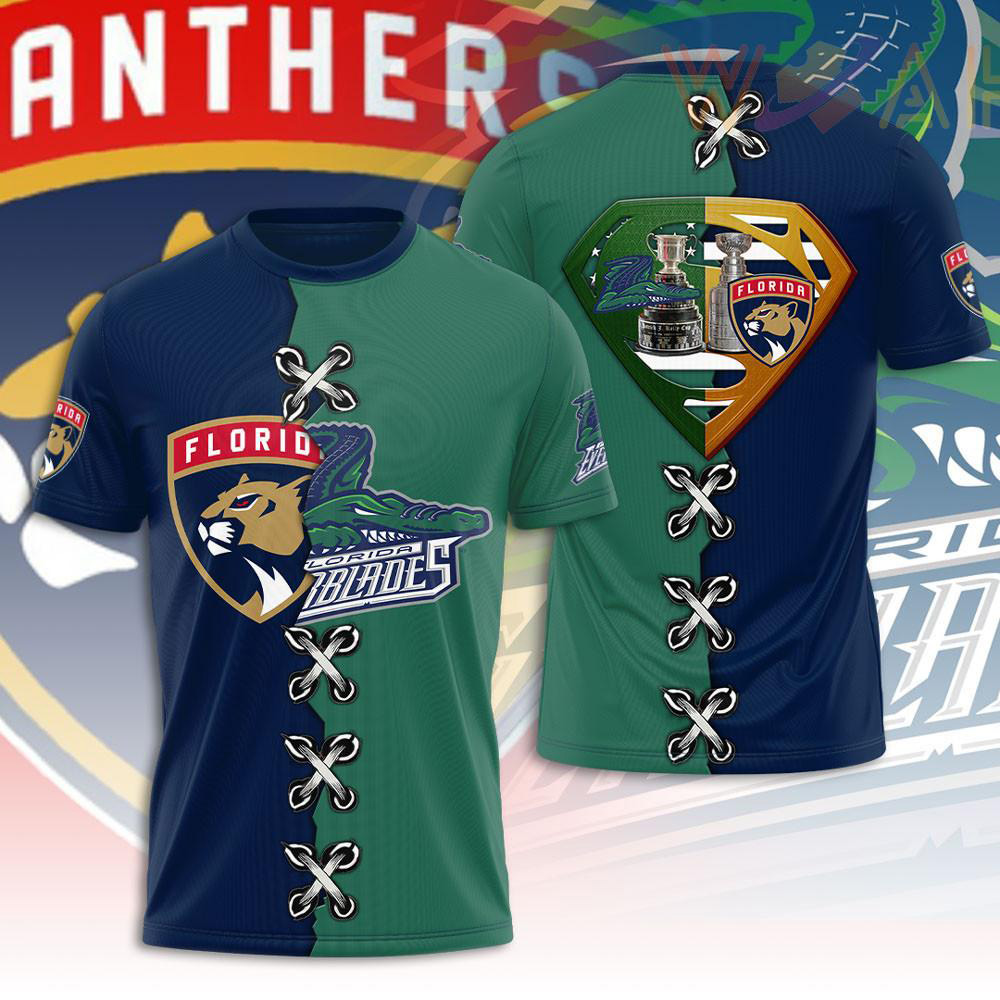 Florida Panthers X Florida Everglades T shirt WOAHTEE0824SY