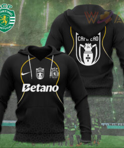 Sporting CP Black Hoodie WOAHTEE0924G