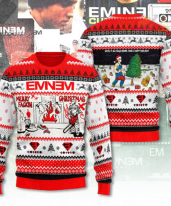 Eminem ugly christmas sweater WOAHTEE1024ZA
