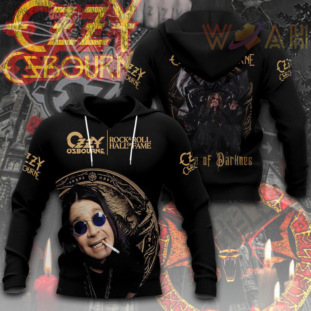 Ozzy Osbourne Prince of Darkness Hoodie WOAHTEE1024SP