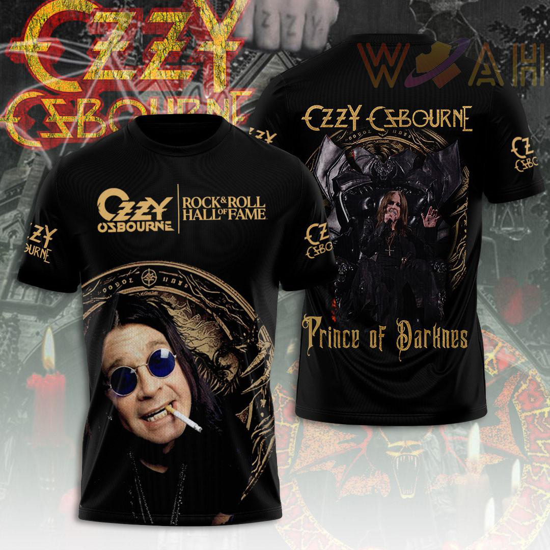 Ozzy Osbourne Prince of Darkness T shirt WOAHTEE1024SP