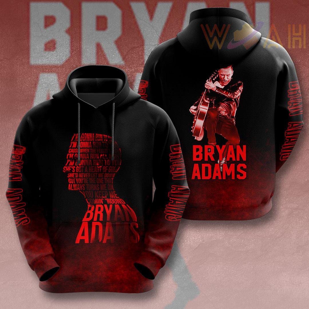Bryan Adams Hoodie WOAHTEE 60