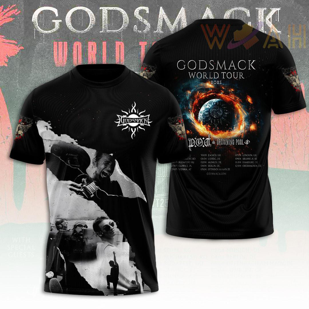 Godsmack T shirt WOAHTEE 77
