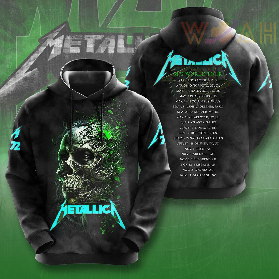 Metallica Band Hoodie WOAHTEE 95