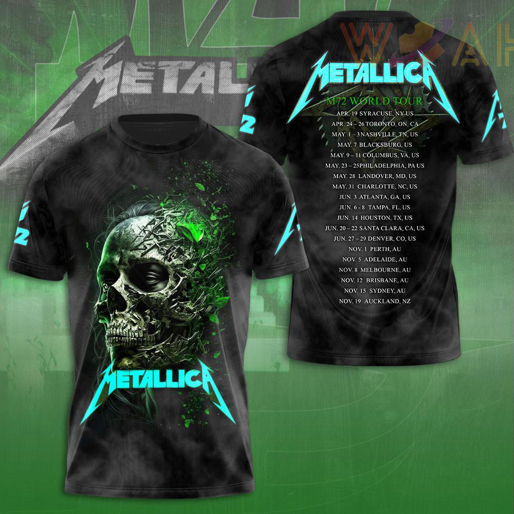 Metallica Band T shirt WOAHTEE 95