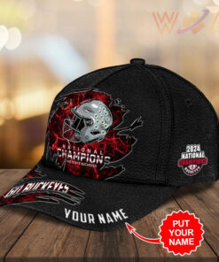 Personalized Ohio State Buckeyes Football cap WOAHTEE 92 X