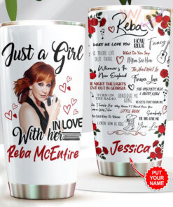 Personalized Reba McEntire Tumbler Cup WOAHTEE 104