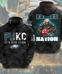 Philadelphia Eagles FUKC Hoodie WOAHTEE 90