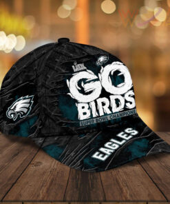 Philadelphia Eagles GO BIRDS cap WOAHTEE 93