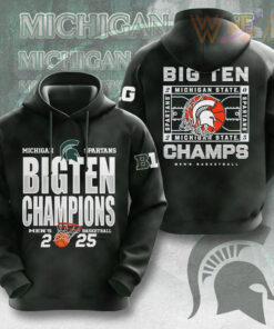 Michigan State Spartans Mens Basketball Hoodie WOAHTEE 116