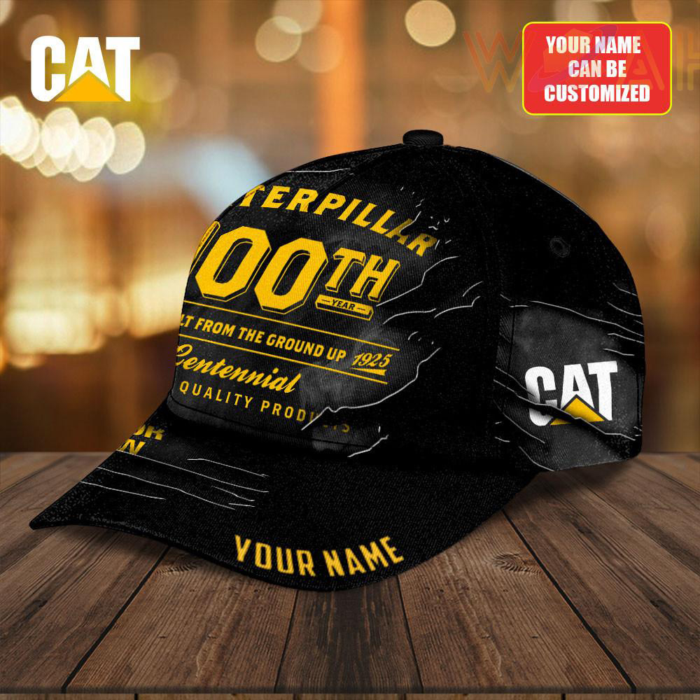 Personalized Caterpillar hat WOAHTEE 118 s