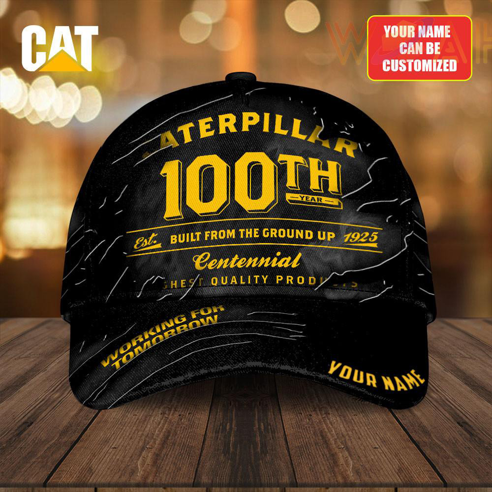 Personalized Caterpillar hat WOAHTEE 118