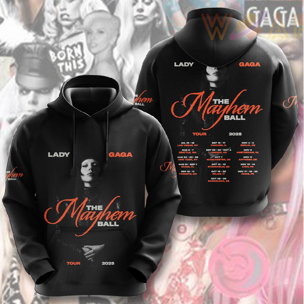 Lady Gaga Hoodie WOAHTEE 151