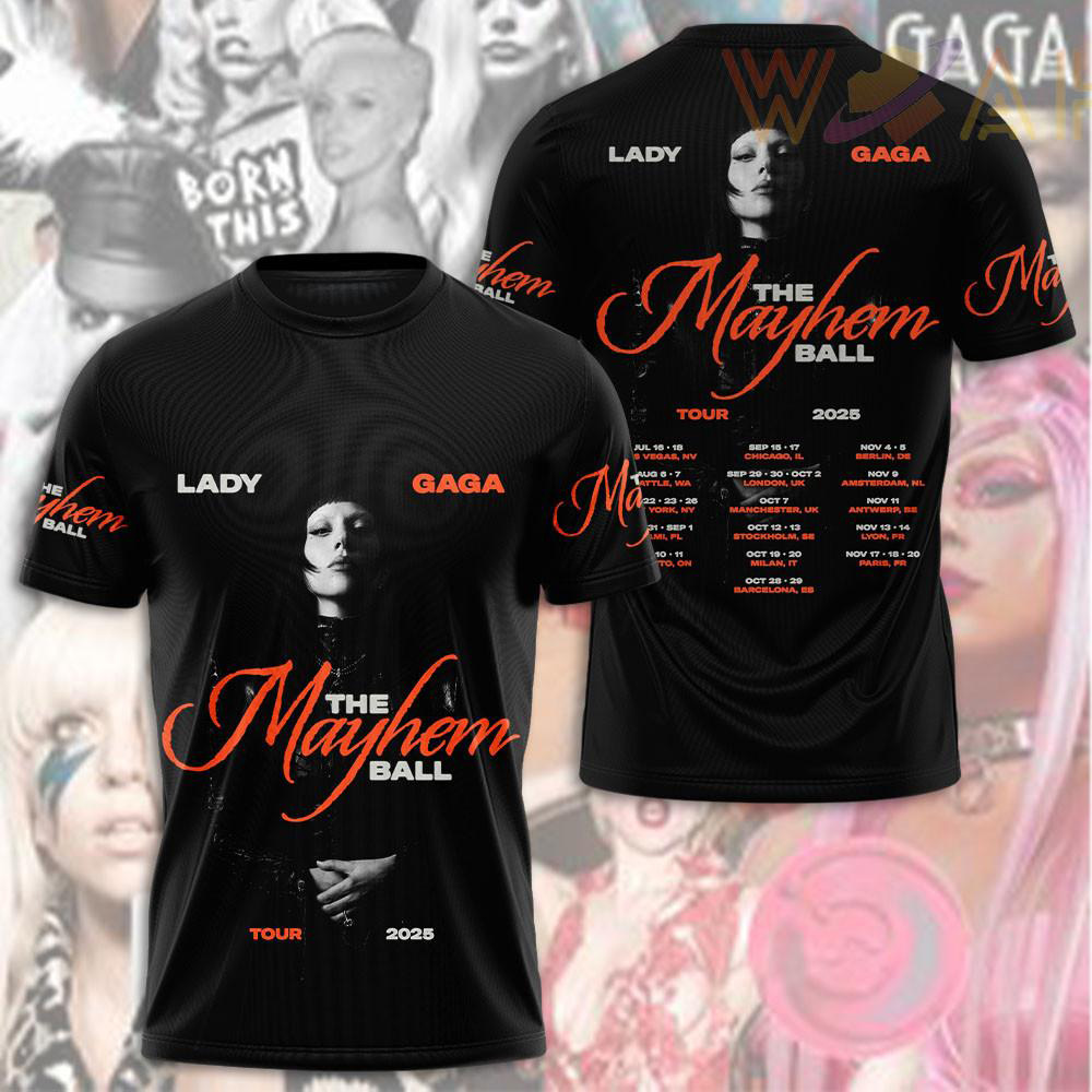Lady Gaga T shirt WOAHTEE 151